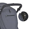 Коляска прогулянкова дитяча EL CAMINO DYNAMIC PRO ME 1053-3 Charcoal Сіра, фото 9
