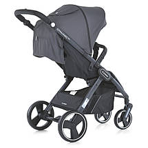 Коляска прогулянкова дитяча EL CAMINO DYNAMIC PRO ME 1053-3 Charcoal Сіра, фото 5