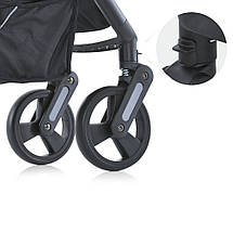 Коляска дитяча прогулянкова EL CAMINO DYNAMIC PRO ME 1053-3 Dusty Rose Темно-рожева, фото 4