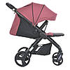 Коляска дитяча прогулянкова EL CAMINO DYNAMIC PRO ME 1053-3 Dusty Rose Темно-рожева, фото 6