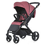 Коляска дитяча прогулянкова EL CAMINO DYNAMIC PRO ME 1053-3 Dusty Rose Темно-рожева, фото 2