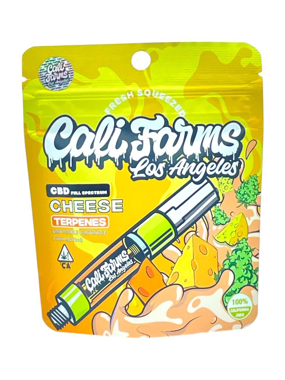 🌿 CBD картридж Cali Farms Cheese | 1 мл | Full Spectrum | США, фото 1