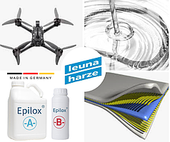 Епоксидна смола для ламінування, виробництва композитів