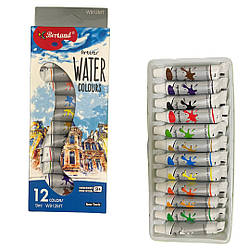 912MT-W Фарби гуашеві в тюбиках 12 кольорів. 9 мл
