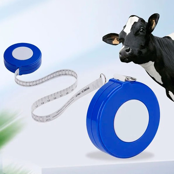 Вимірювальна стрічка для великої рогатої худоби 2,5 м, для вимірювання ваги господарських тварин, фото 1