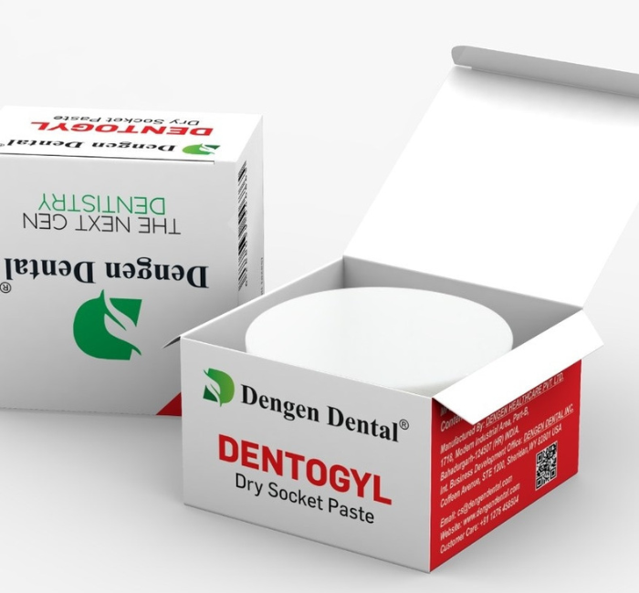 Dentogyl, паста для лікування сухої лунки 12 г (Dengen Dental), фото 1