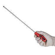 Викрутка шліцева SL5 * 300 мм INTERTOOL VT-3112, фото 4