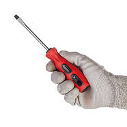 Викрутка шліцева SL6 * 100 мм INTERTOOL VT-3113, фото 4