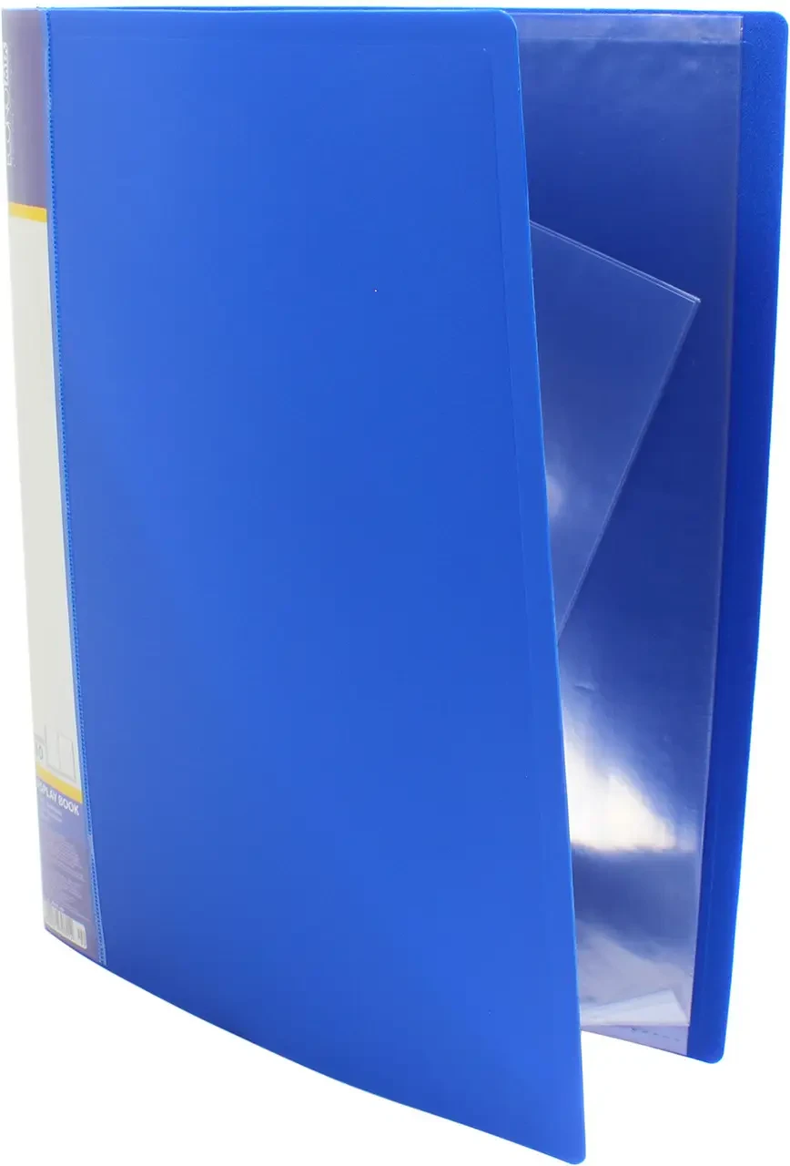 Папка для проспектів А4 EconoMix 20 файлів Е30602-02 синя, фото 1