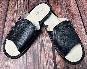 Капці чоловічі літні з відкритим носком, фото 2