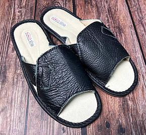 Капці чоловічі літні з відкритим носком, фото 1