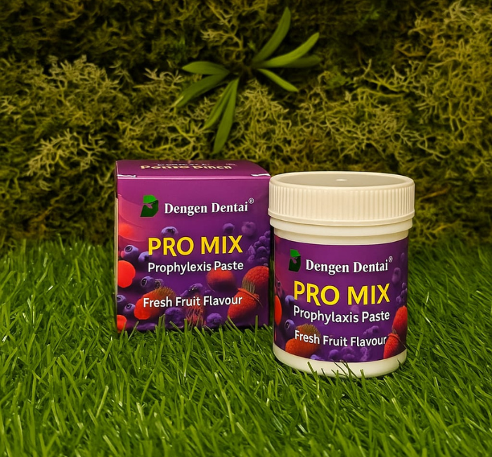 Promix,Полірувальна паста для чищення,Смак: Фруктовий мікс 100 г (Dengen Dental), фото 1