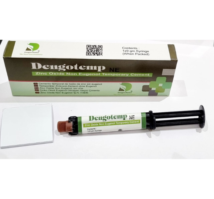 Dengotemp NE, безевгенольний цемент для тимчасової фіксації 9г (Dengen Dental), фото 1