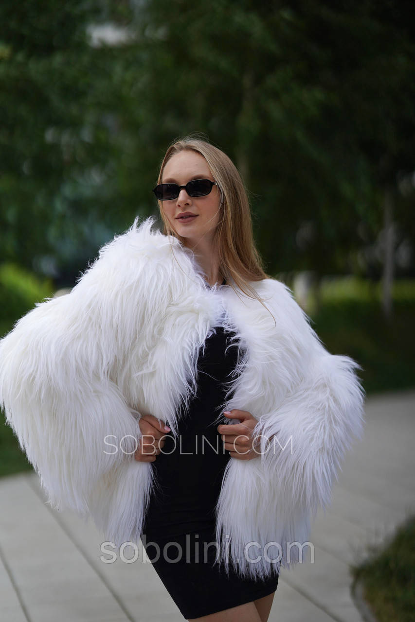 Шубка коротенька з хутра Як, фото 1