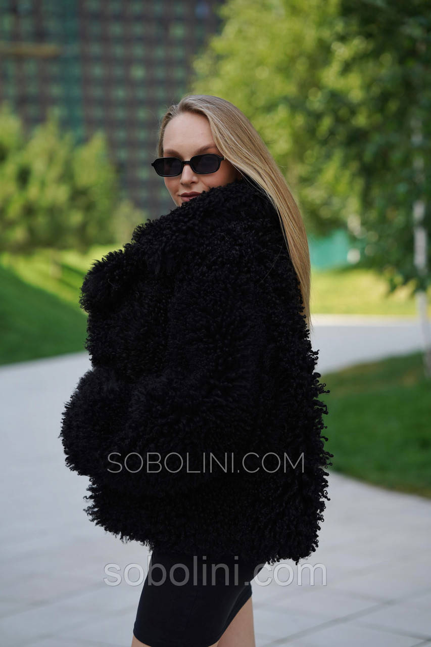 Шуба коротенька з хутра Тіградо, фото 1