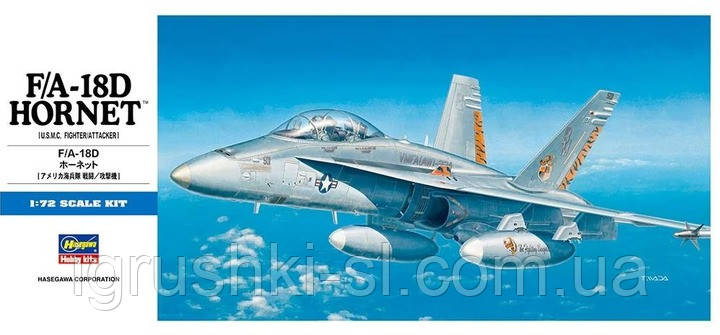 Збірна модель (1:72) Літак F/A-18D Hornet, фото 1