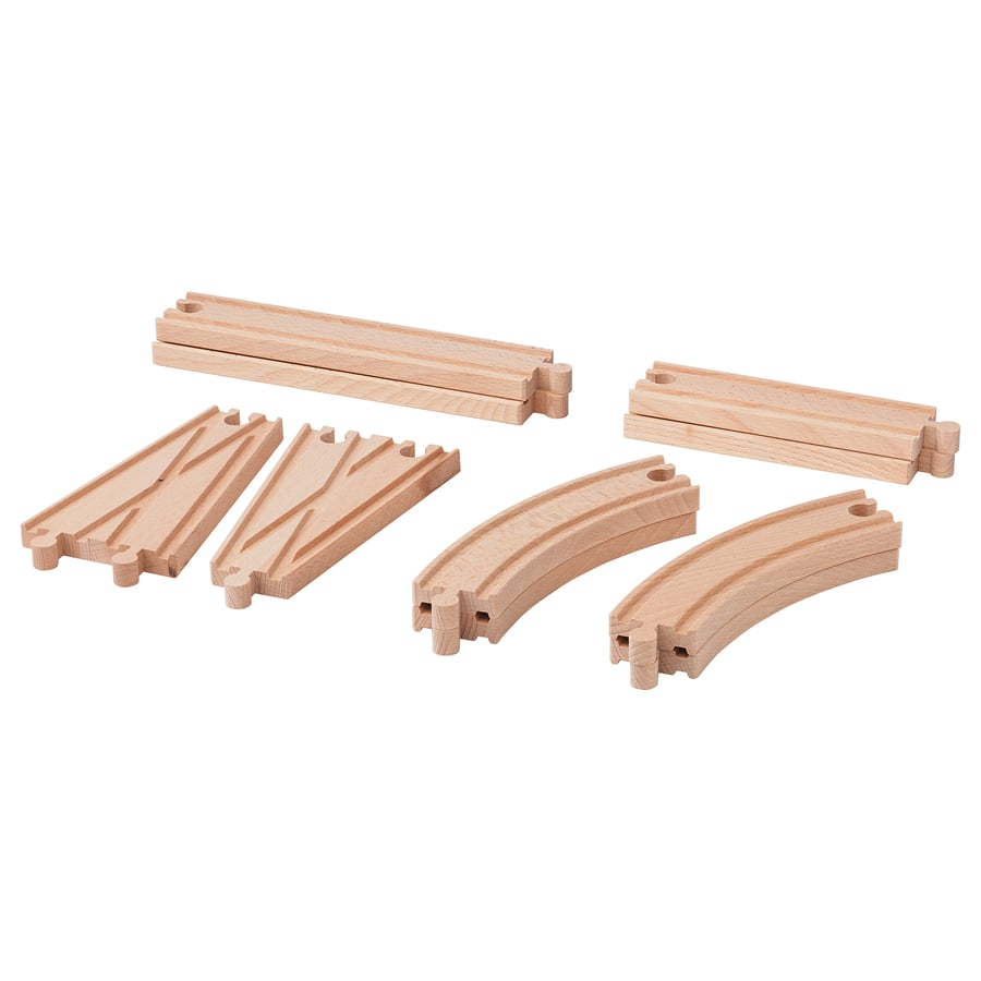 Набір колій IKEA LILLABO (ІКЕА ЛІЛЛАБО). 30363725. 10 предметів, фото 1