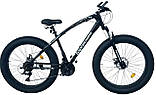 Позашляховик фетбайк 26/4.0 Jaguar Top з амортизатором велосипед (fatbike) широкі колеса (2025), фото 5