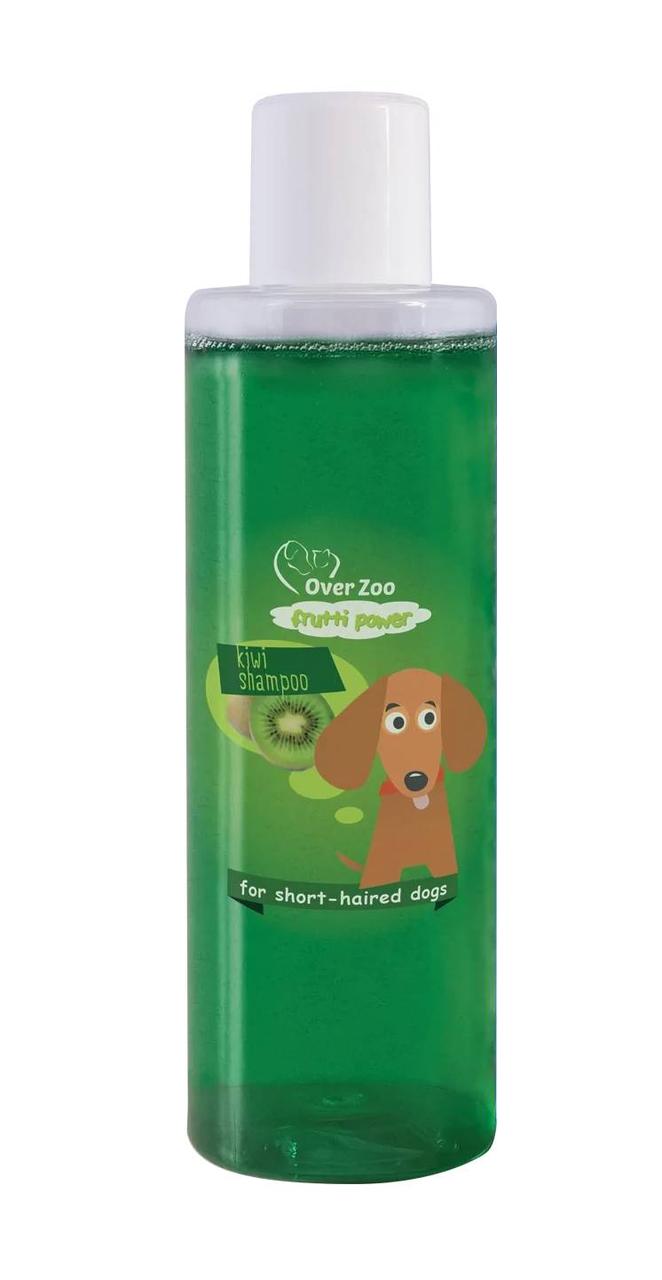 М'який шампунь для короткошерстих собак Over Zoo Shampoo Frutti Power Kiwi з ароматом ківі 200 мл