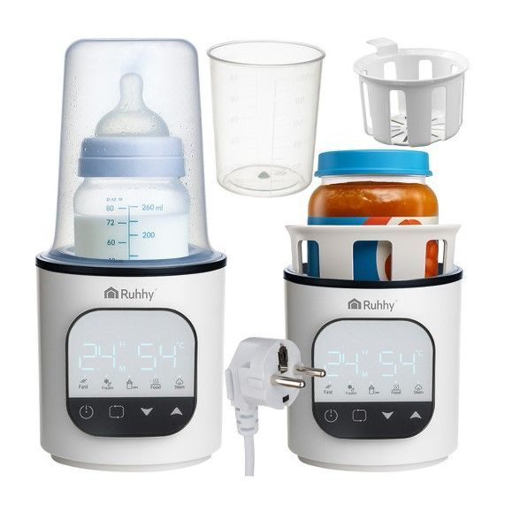 Підігрівач пляшечок RUHHY 5 в 1 — тепло, гігієна та комфорт, фото 1