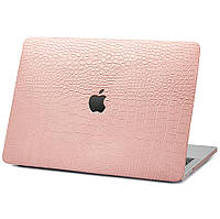 Чохол Snake Leather HardShell для Macbook Pro 16.2 M1/M2/M3/M4 Light Pink