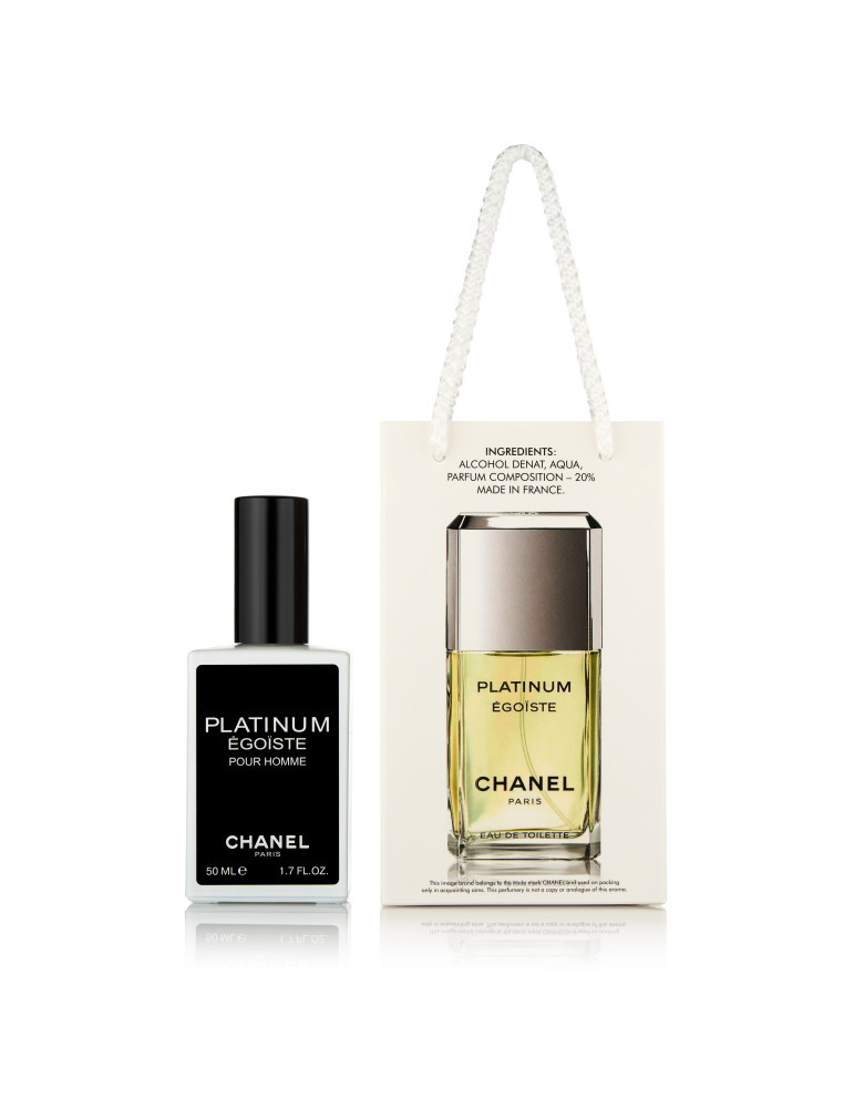 Чоловічі парфуми Egoiste Platinum — Travel Perfume 50ml, фото 1