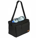 Термосумка пляжна туристична Trizand 30 л ізотермічна сумка холодильник 46 × 27 × 30 см 25635, фото 7