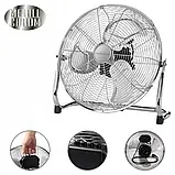 Вентилятор для підлоги ProfiCare PC-VL 3067 WM INOX хром - діаметр 50см. - Потужність 120Вт, фото 3