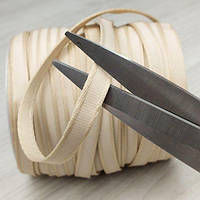 Жорстка тунельна стрічка Ø 1см, бежева