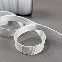 Тунельна стрічка поліестр Ø 1 см, - біла
