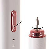 Набір для манікюру і педикюру Beautylushh 25805 6 насадок з кейсом, фото 8