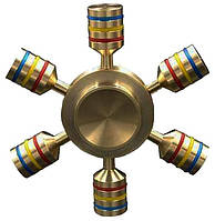 Спінер MT-1 Metal Handwheel Gold Rainbow (MT-1GR)