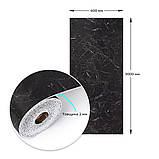 Самоклеюча вініловая плитка в рулоні 600х3000х2мм Мат SW-00002974, фото 3