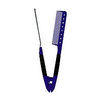 Гребінець-затискач для волосся Hots Professional Keratin Hair Straightener Blue (HP00820-BLU)