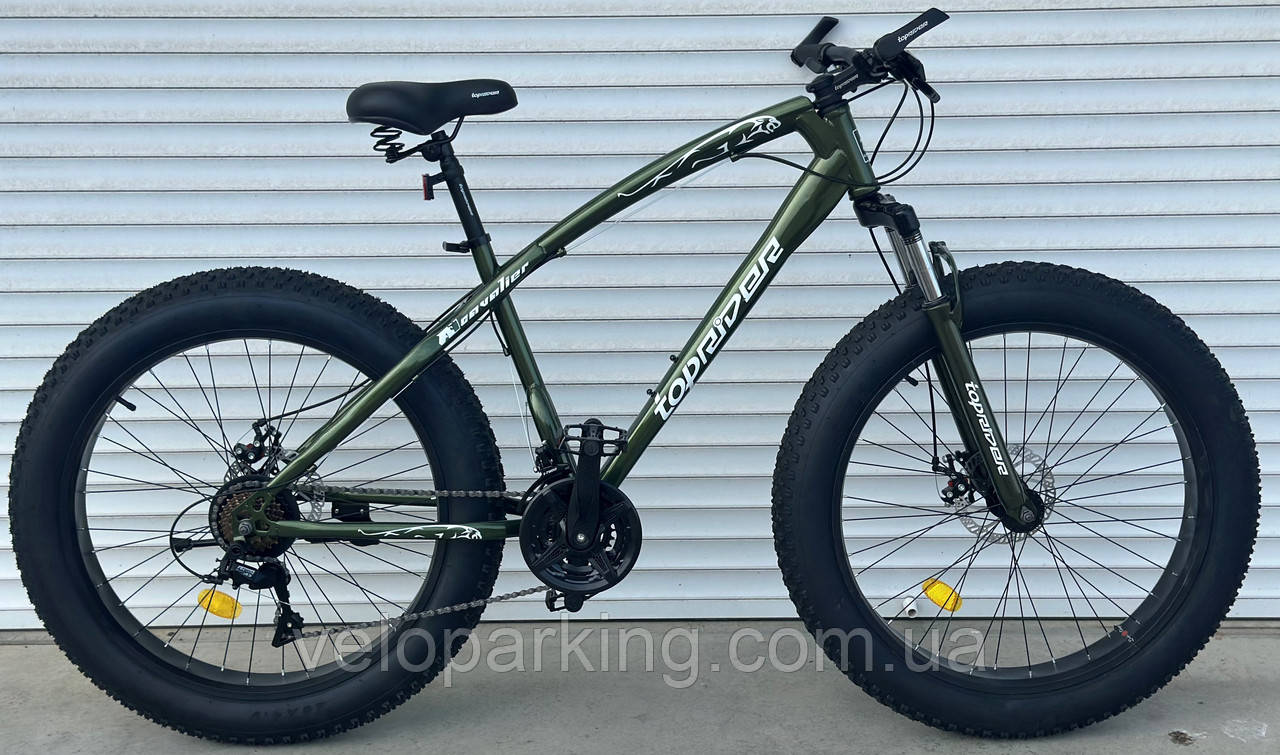 Позашляховик фетбайк 26 Mbike Pantera Top (fatbike) велосипед з амортизатором фетбайк Stl