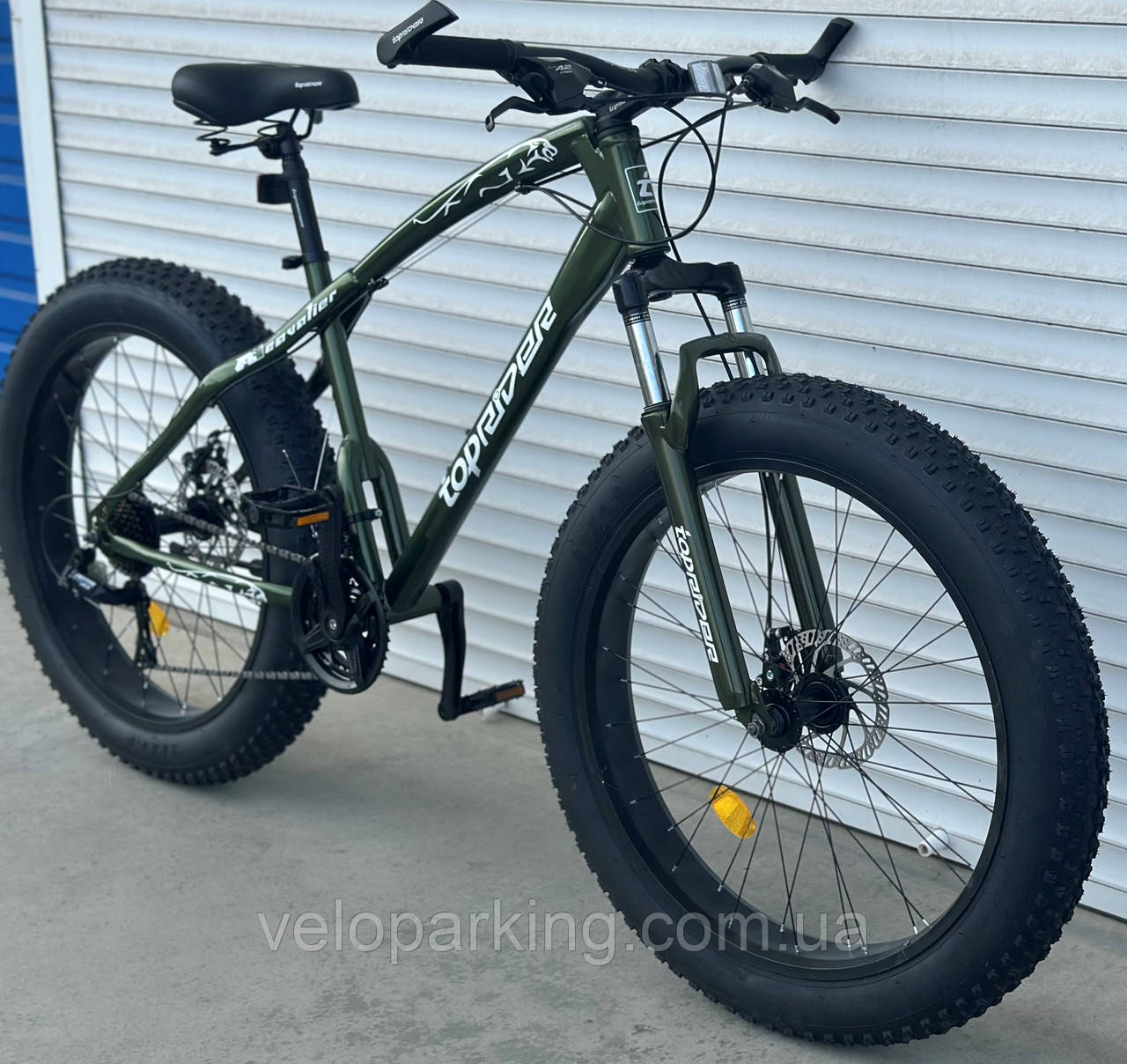 Позашляховик фетбайк 26 Mbike Pantera Top (fatbike) велосипед з амортизатором фетбайк Stl