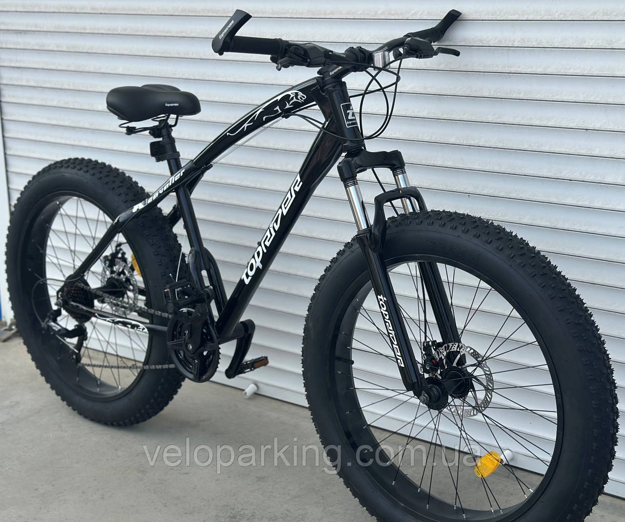Позашляховик фетбайк 26 Mbike Pantera Top (fatbike) велосипед з амортизатором фетбайк Stl