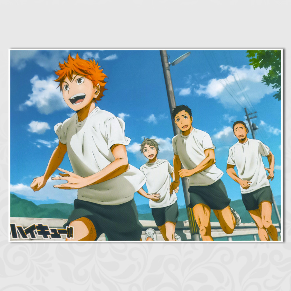 Плакат A4 Волейбол! Haikyuu! 005, фото 1