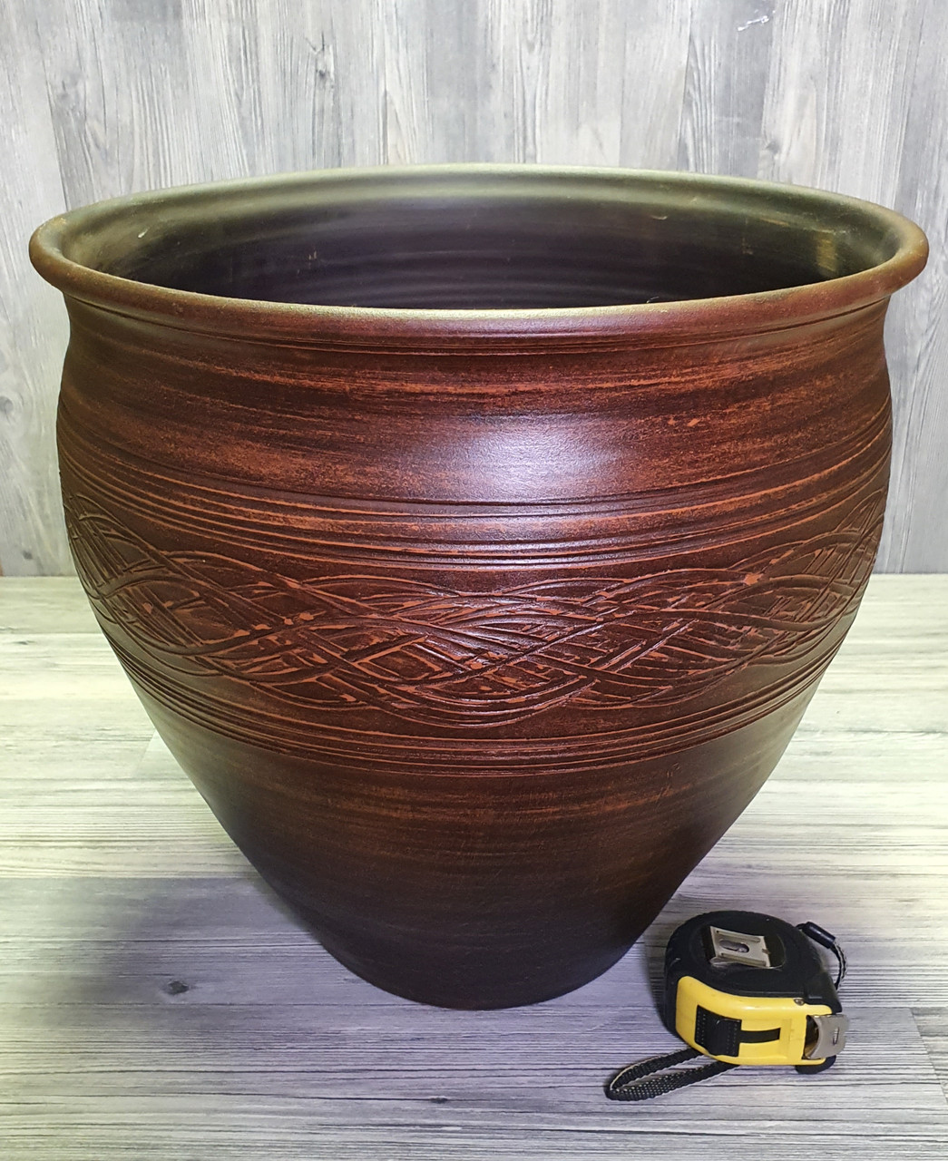 Макітра - миска велика (посуд), глиняна (з червоної глини), 20 л.