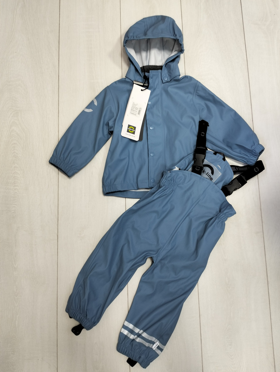 Костюм дитячий водонепроникний світло-синій Mikki Line  74см, фото 1