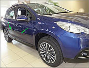 Молдинги на двері для Peugeot 2008 2013-2019
