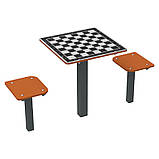 Шахматний стіл з сидіннями, фото 5