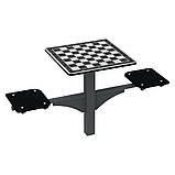 Шахматний стіл з сидіннями, фото 3