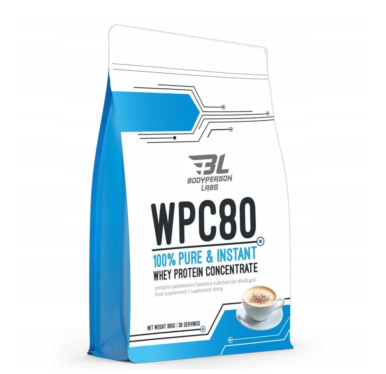 Протеїн Bodyperson Labs WPC80 Ice Coffe, 900 г, фото 1