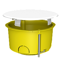 Коробка розподільча для гіпсокартону 80х45мм з кришкою PLANK (PLK6002400)