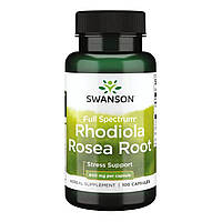 Rhodiola Rosea Root, Swanson, корінь родіоли рожевої, 400 мг, 100 капсул