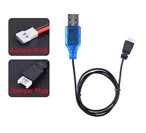 Зарядний пристрій Li-Po Li-ion 3.7V USB XH2.54, фото 2