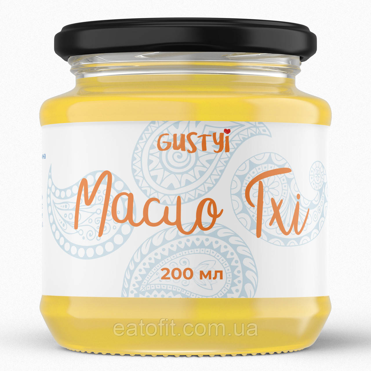 Гхі, топлене масло, Gustyi, 200 мл, фото 1