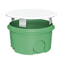 Коробка розподільча для бетону 70x40мм з кришкою PLANK (PLK6101500)