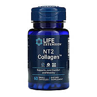 Life Extension, NT2 Collagen, 60 маленьких капсул (40 мг у капсулі)